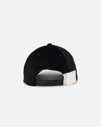 New Era Chicago Bulls 'Patchwork Corduroy' 9FORTY A-Frame Snapback Black/Cream