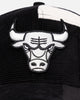 New Era Chicago Bulls 'Patchwork Corduroy' 9FORTY A-Frame Snapback Black/Cream