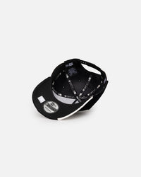 New Era Chicago Bulls 'Patchwork Corduroy' 9FORTY A-Frame Snapback Black/Cream