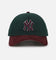 New Era New York Yankees 'Rhubarb Cord' 9FORTY A-Frame Snapback Dark Green