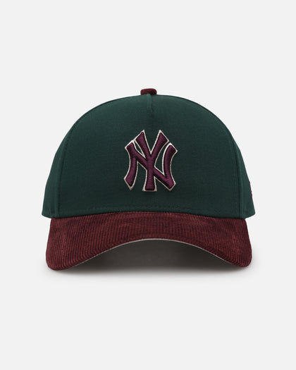New Era New York Yankees 'Rhubarb Cord' 9FORTY A-Frame Snapback Dark Green
