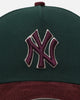 New Era New York Yankees 'Rhubarb Cord' 9FORTY A-Frame Snapback Dark Green