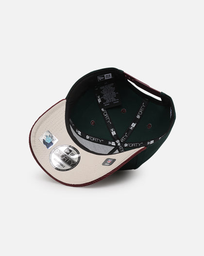 New Era Las Vegas Raiders 'Rhubarb Cord' 9FORTY A-Frame Snapback Dark Green