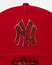 New Era New York Yankees 'Dragon Collection Lunar New Year' 9FORTY A-Frame Snapback Scarlet/Gold