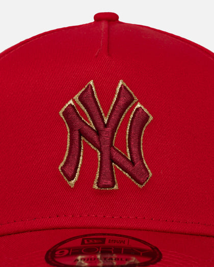 New Era New York Yankees 'Dragon Collection Lunar New Year' 9FORTY A-Frame Snapback Scarlet/Gold