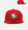 New Era San Francisco 49ers 'Alpha Industries' 9FIFTY Snapback Red