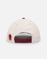 New Era Golden State Warriors 'Premium Corduroy Velvet' 9FORTY A-Frame Snapback Chrome White/Cardinal