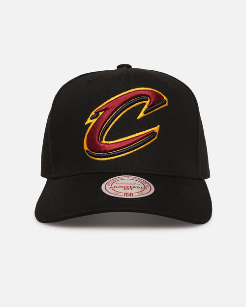 Mitchell & Ness Cleveland Cavaliers Team Colour Logo MVP Snapback Black
