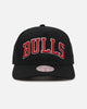 Mitchell & Ness Chicago Bulls Team Colour Wordmark MVP Snapback Black