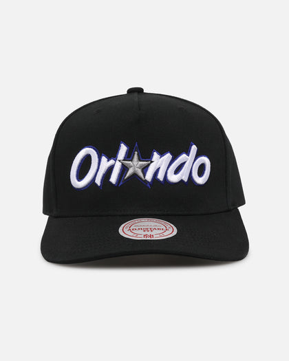 Mitchell & Ness Orlando Magic Team Colour Wordmark MVP Snapback Black