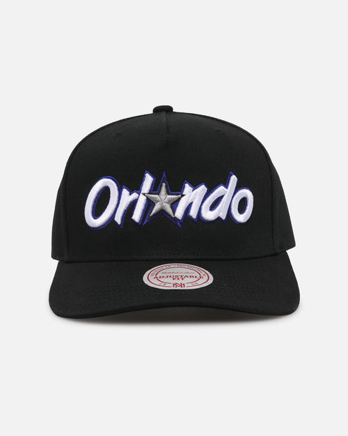 Mitchell & Ness Orlando Magic Team Colour Wordmark MVP Snapback Black