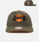 Mitchell & Ness Los Angeles Lakers 'Harmony of Hues' Pro Crown Snapback Olive/Orange