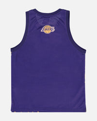 NBA Kids' Los Angeles Lakers Hedley Mesh Tank Purple