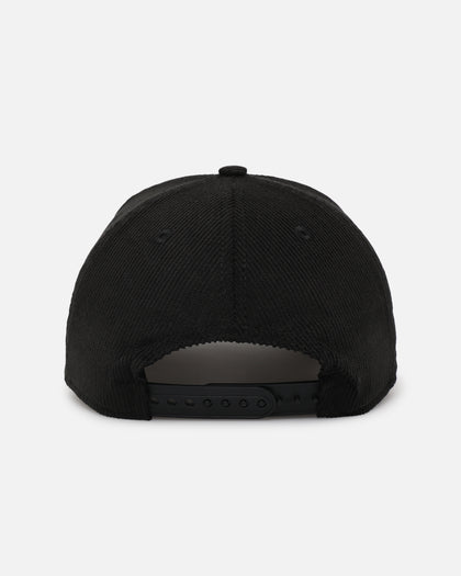 New Era Los Angeles Dodgers 'Corduroy Suede' Pre-Curved Golfer Snapback  Washed Black