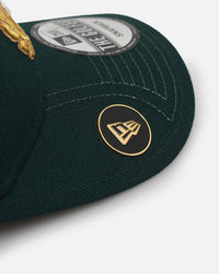 New Era Los Angeles Dodgers 'Heritage Golf' Pre-Curved Golfer Snapback Cilantro Green
