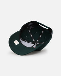 New Era Las Vegas Raiders 'Heritage Golf' Pre-Curved Golfer Snapback Cilantro Green