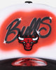 New Era Chicago Bulls 'Airbrush' 9FORTY A-Frame Trucker Snapback White/OTC