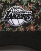 New Era Los Angeles Lakers 'Black Corduroy Floral Tapestry' 9FORTY A-Frame Snapback Tapestry/Black
