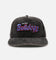 New Era Western Bulldogs 'Washed Corduroy' Pre-Curved Golfer Snapback Black/Kelly Green