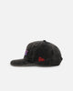 New Era Western Bulldogs 'Washed Corduroy' Pre-Curved Golfer Snapback Black/Kelly Green