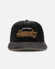 New Era Hawthorn Hawks 'Washed Corduroy' Pre-Curved Golfer Snapback Black/Kelly Green