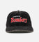 New Era Essendon Bombers 'Washed Corduroy' Pre-Curved Golfer Snapback Black/Kelly Green