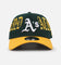 New Era Oakland Athletics 'Goth Script' 9FORTY A-Frame Snapback Green/Gold