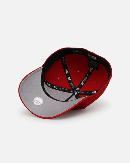 New Era New York Yankees "Scarlet White" 39THIRTY A-Frame Stretch Fit Scarlet/White