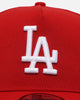New Era Los Angeles Dodgers "Scarlet White" 39THIRTY A-Frame Stretch Fit Scarlet/White