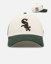 New Era Chicago White Sox 'Chrome White Green' Corduroy Visor 9FORTY A-Frame Snapback Chrome
