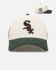 New Era Chicago White Sox 'Chrome White Green' Corduroy Visor 9FORTY A-Frame Snapback Chrome