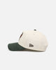 New Era Chicago Bulls 'Chrome White Green' Corduroy Visor 9FORTY A-Frame Snapback Chrome
