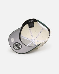 New Era Chicago Bulls 'Chrome White Green' Corduroy Visor 9FORTY A-Frame Snapback Chrome