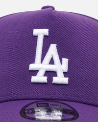 New Era Los Angeles Dodgers 'Polychromatic' 9FORTY A-Frame Snapback Purple