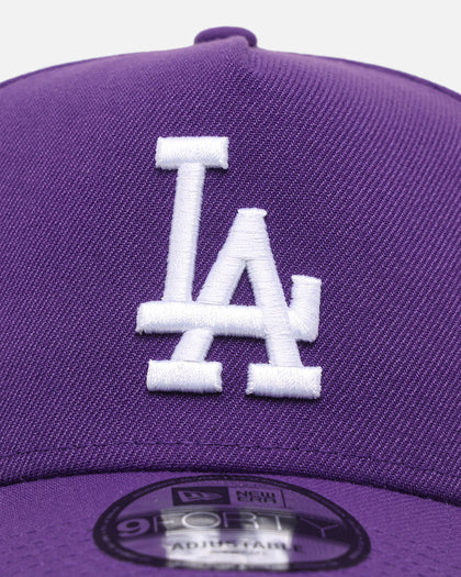 New Era Los Angeles Dodgers 'Polychromatic' 9FORTY A-Frame Snapback Purple