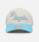 Mitchell & Ness Los Angeles Lakers 'Sky Blue' Pro Crown Snapback White Cream/Blue
