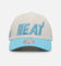 Mitchell & Ness Miami Heat 'Sky Blue' Pro Crown Snapback White Cream/Blue