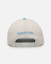Mitchell & Ness Miami Heat 'Sky Blue' Pro Crown Snapback White Cream/Blue