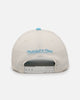 Mitchell & Ness Miami Heat 'Sky Blue' Pro Crown Snapback White Cream/Blue