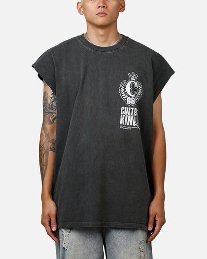 Culture Kings X 88Rising Degrees Muscle T-Shirt Black Wash