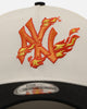 New Era New York Yankees 'Flame' 9FORTY A-Frame Snapback Chrome White/Black