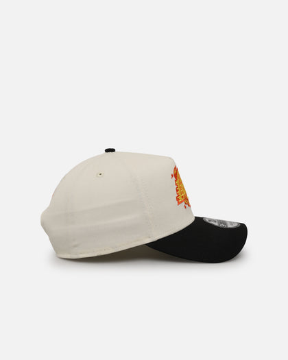 New Era Los Angeles Lakers 'Flame' 9FORTY A-Frame Snapback Chrome White/Black