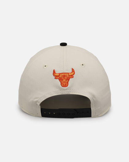 New Era Chicago Bulls 'Flame' 9FORTY A-Frame Snapback Chrome White/Black