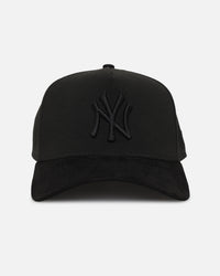 New Era New York Yankees 'Premium Luxe' 39THIRTY A-Frame Stretch Fit Black
