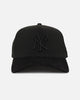 New Era New York Yankees 'Premium Luxe' 39THIRTY A-Frame Stretch Fit Black