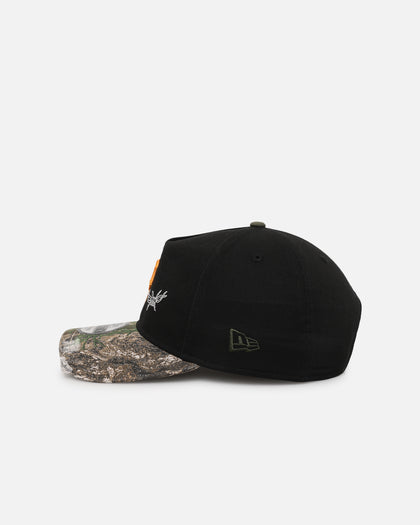 New Era Pittsburgh Pirates 'Realtree Grit 2.0' 9FORTY A-Frame Snapback Black/Green/Orange
