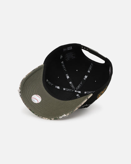 New Era Pittsburgh Pirates 'Realtree Grit 2.0' 9FORTY A-Frame Snapback Black/Green/Orange