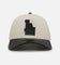 New Era Los Angeles Dodgers 'Leather Visor' 9FORTY A-Frame Snapback Chrome White/Black