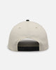 New Era Los Angeles Dodgers 'Leather Visor' 9FORTY A-Frame Snapback Chrome White/Black
