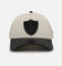New Era Las Vegas Raiders 'Leather Visor' 9FORTY A-Frame Snapback Chrome White/Black